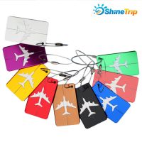 【DT】 hot  1PC ShineTrip A054 New Fashion Luggage Tags Aluminium Alloy Colorful Travel Suitcas Baggage Name Label Holder Card AntI Loss