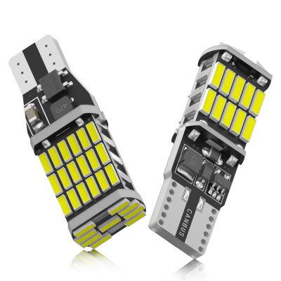 【CW】Oprah 2PCS LED T10 W5W Bulbs 4014 26 SMD Canbus No Error For Car Interior Instrument Lights Auto Reading Lamp 1200Lm White 6000K