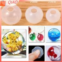 QIAO 1/3pcs โปร่งใส จี้ เครื่องมือทำเครื่องประดับ แม่พิมพ์อีพ็อกซี่ ลูกบอลจักรวาล แม่พิมพ์เรซิน แม่พิมพ์ซิลิโคน สตาร์บอล