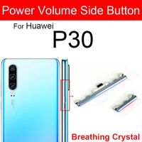 【▼Hot Sales▼】 tong0 ปุ่มปรับระดับเสียงเฟล็กซ์ริบบอนสายสำหรับ Huawei P30 P30pro การเปลี่ยนปุ่มปรับระดับเสียงควบคุมพลังงาน P30lite ขึ้นลง