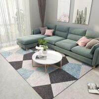 Nordic Art Marble Pattern Car In The Living Room Non-slip Entrance Door Mat Furry Mat Room Decoration Sofa Mat Area Cars