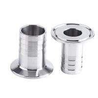 ❂♙ 6/8/10/12/16/19/25/32/38/45/51-108Mm Hose Barb X 0.5 1 1.5 2 Tri Clamp SUS 304 Stainless Steel Sanitary Fitting Homebrew