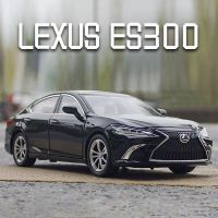 1:24 LEXUS ES300H รถโลหะผสมรุ่นโลหะหล่อขึ้นรูปของเล่นจำลองยานพาหนะหรูโมเดลรถเสียงและแสงคอลเลกชันที่เป็นของขวัญเด็ก