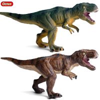 Oenux Classic Jurassic Dinosaur Model Savage T-Rex Walking Tyrannosaur Action Figure Dinosaur World Park Dino Animal Toy For Kid