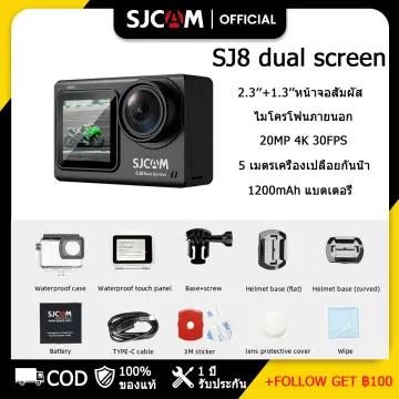 SJCAM SJ8 Dual Screen Action Camera 4K 30FPS 12MP Waterproof WiFi