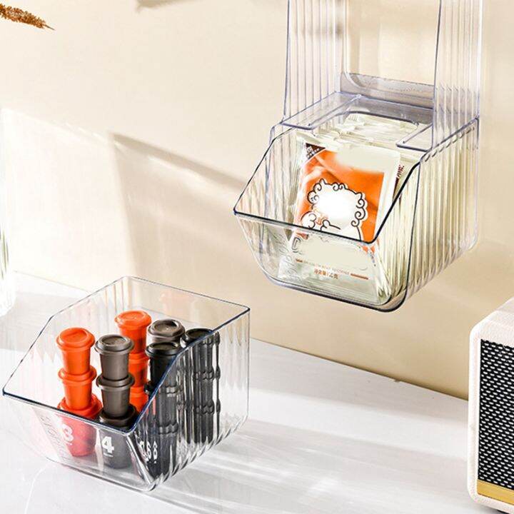 desktop-shelf-wall-mounted-tea-bag-storage-box-dustproof-and-high-quality-multifunctional-transparent