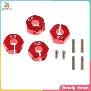 Gemvan 12x6mm hình lục giác bánh xe trục vành Bộ chuyển đổi ổ đĩa cho 1 10