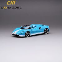 โมเดลรถ Cmmodel 1/64 Mclaren Elva สีฟ้า: โมเดล Diecast