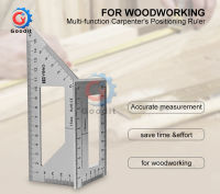 อลูมิเนียมอัลลอยด์สแตนเลสมัลติฟังก์ชั่สแควร์45 90องศาวัดมุมไม้บรรทัด T-Shaped วัดงานไม้ไม้บรรทัด