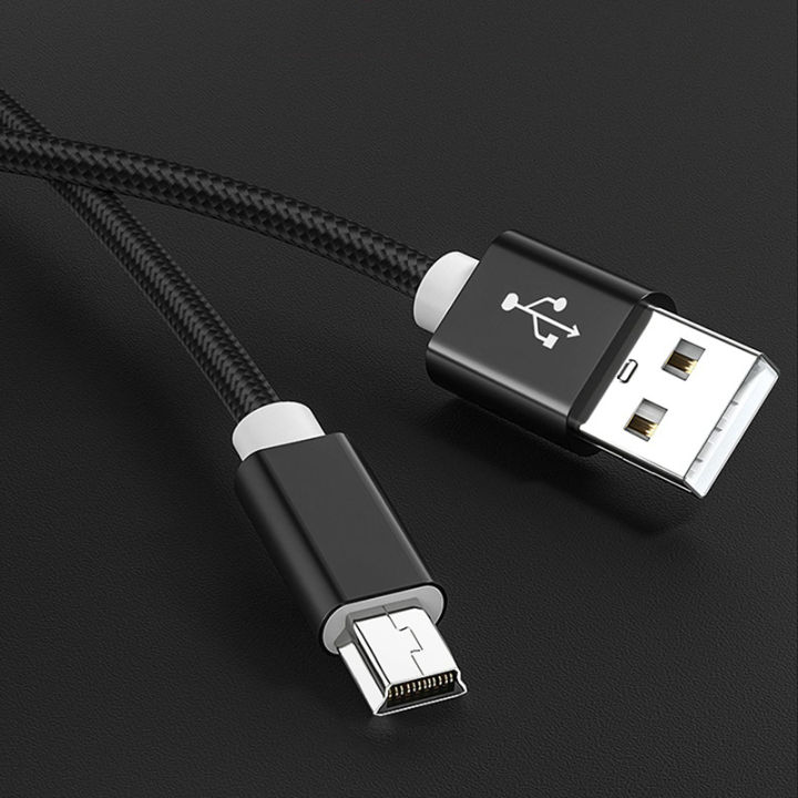 hot-mini-usb-cable-mini-usb-to-usb-fast-data-charger-cable-สำหรับศัพท์มือถือเครื่องเล่น-mp4-gps-กล้องดิจิตอล-hdd-mini-usb