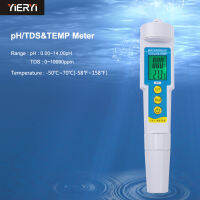 Triple 983 Water Phtds Tester PH-986มัลติฟังก์ชั่นหน้าจอปากกา EC Backlight เครื่องตรวจจับคุณภาพน้ำแบบดิจิตอล