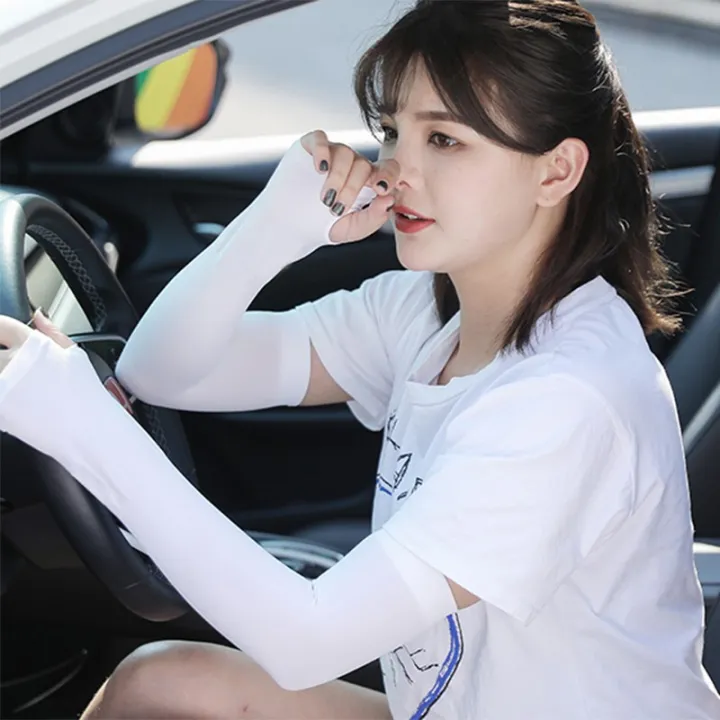 one-pair-sun-uv-protection-cooling-ice-sleeve-women-summer-long-fingerless-gloves-uni-cycling-driving-running-sports-sleeves