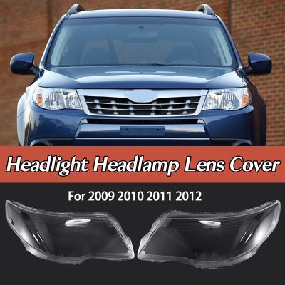 Car Headlight Lens Cover Headlight Lampshade Auto Light Shell Headlight Housing for Subaru Forester 2009 2010 2011 2012 Right