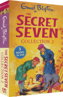 Enid Blyton detective theme seven little detectives three in one story novel Chapter Book English original 4-6 episodes the secret seven Collection 2 primary school extracurricular reading materials