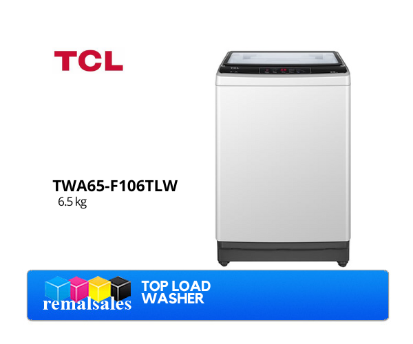 TCL TWA65F106TLW 6.5 kg Top Load Washer Lazada PH