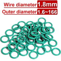 Lamberts 1.8mm Fluorine Rubber Nitrile O-ring Temperature Resistant Silica Gel Gasket Customization