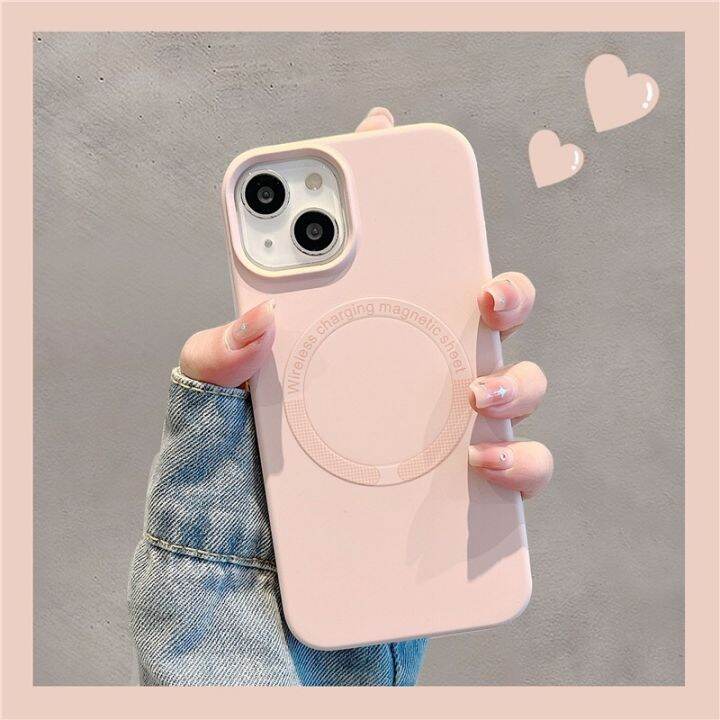 silicone-soft-case-pink-เคส-compatible-for-iphone-14-pro-max-13-pro-max-12-pro-max-11-pro-max-case