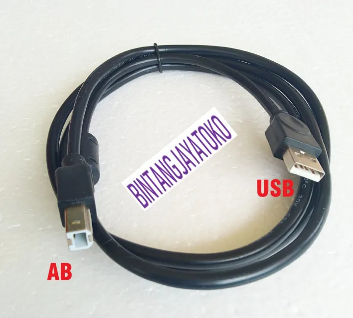 kabel data arduino USB tipe A to USB tipe B 1.5m | Lazada Indonesia