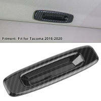 คาร์บอนไฟเบอร์สไตล์ Skylight Handle Trim กรอบตกแต่งภายใน Fit สำหรับ Tacoma 2016-2020