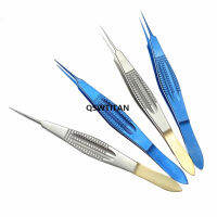 Castroviejo Forceps Colibri Beaked Toothed Forceps 108มม. แหนบตาเครื่องมือผ่าตัด