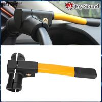 gpuha Shop 【ราคาพิเศษ】พวงมาลัยสากลล็อคป้องกันการโจรกรรมT-Type Universal Steering Wheel Lock 2ปุ่มสำหรับรถและรถบรรทุก【พวงมาลัยรถยนต์】（steering wheel）