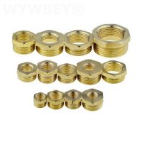 Brass Hex Bushing Reducer Pipe Fitting 1/8 1/4 3/8 1/2 3/4 F to M Threaded Reducing Copper Water Gas Adapter Coupler Connector