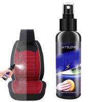 Car Cleaning Spray Effective Cleaning Car Interior Cleaner For Leather Seat Easy And Fast Cleaning Detergent Spray Suitable For Upholstery Care