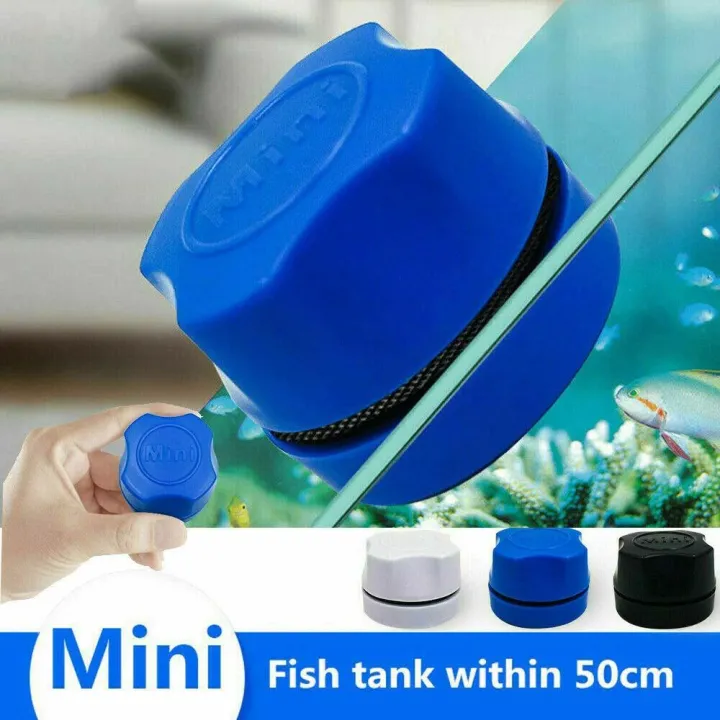 FMSRZX 3 color Aquarium Floating Glass Wiper Fish Tank Scrubber