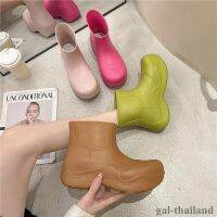 MOOSII รองเท้าบูทกันฝน กันน้ำ แฟชั่นผู้หญิง 5 สี ขนาด:36-41 MS1029 พร้อมส่ง