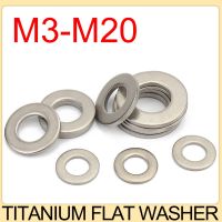 M3 M4 M5 M6 M8 M10 M12 M14 M16 M18 M20 Titanium Flat Washer Gasket Hardware Fasteners Washers Spacer Free Shipping