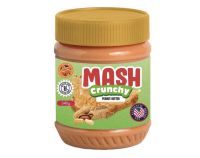 เนยถั่วลิสง  เนยถั่วลิสงทาขนมปัง ชนิดบดหยาบ และบดละเอียด 340 กรัม Mash Crunchy Peanut Butter