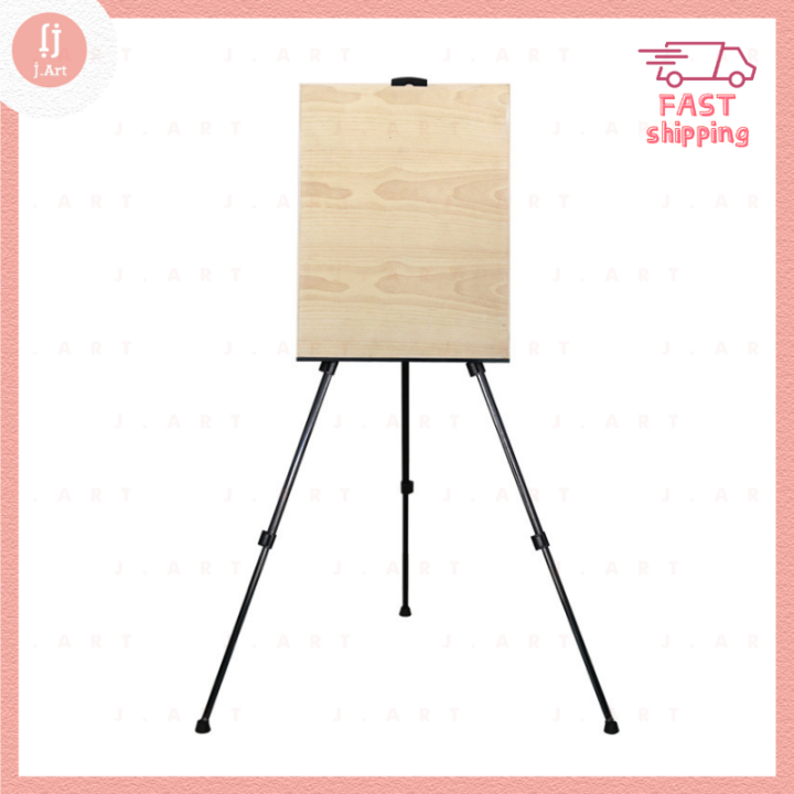 READY STOCK] [Free Storage Bag] Foldable Easel Display Tripod Holder Oil  Painting Stand Banner Painting Picture Holder Stand Art Banner Bunting  Drawing Stand 三脚架 画架