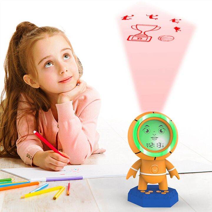 alarm-clock-cute-electronic-clock-static-alarm-clock-projection-basketball-alarm-clock-children-sleep-training