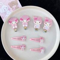 【2023】2PCS Kawai My Sweet Piano Baby BB Clips Girls Cartoon Hairpins Hair Clip Heaear Cute Sheep Resin Hairpin Hair Accessories Gift