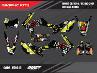 สติ๊กเกอร์วิบาก Honda CRF 250 L ทั้งคัน Graphic kit สติ๊กเกอร์เคลือบเงา สุดคุ้ม