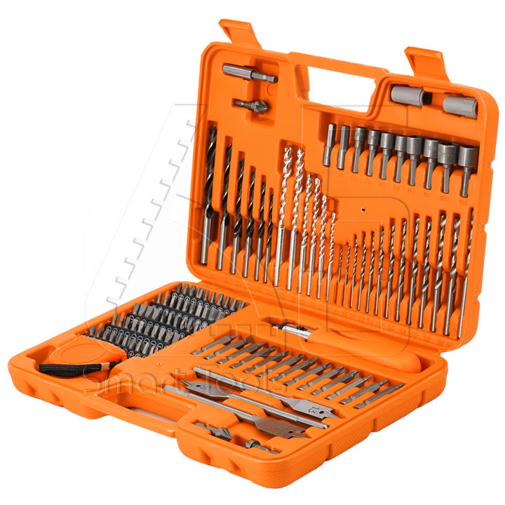 inntech-ชุดดอกสว่าน-เจาะปูน-ไม้-เหล็ก-110-ชิ้น-v-series-combination-drill-bits-for-metal-masonry-wood-ดอกสว่านเจาะปูน-ดอกสว่านเจาะไม้-ดอกสว่านเจาะเหล็ก-ดอกสว่านลูกบล็อก-ดอกสว่านใบพาย-ดอกสว่าน-ชุดดอกสว