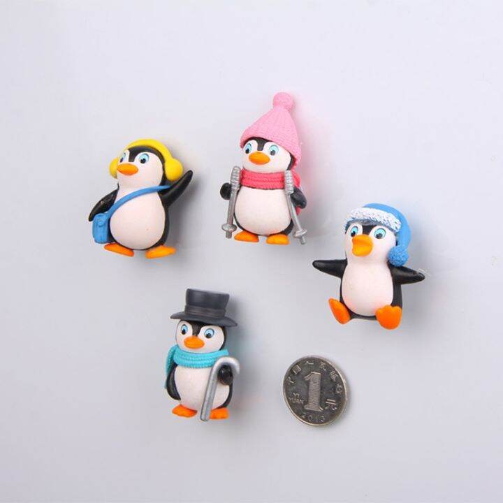 cartoon-penguin-magnetic-fridge-sticker-home-decor-3d-creative-magnet-decorative-magnet-message-sticker-photo-wall