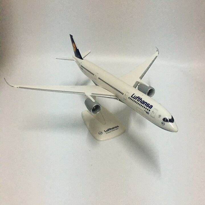 a350เครื่องบินโดยสาร-lufthansa-ขนาด33ซม-เครื่องบินจำลองเครื่องบินจำลองเครื่องบินจำลองโมเดลเครื่องบินประกอบพลาสติก1-250เครื่องบินของขวัญเครื่องบินของเล่น