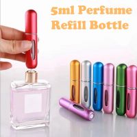 5ml Perfume Refill Bottle Liquid Sub-Bottling Portable Mini Refillable Spray Jar Scent Pump Cosmetic Containers Atomizer Travel Size Bottles Container