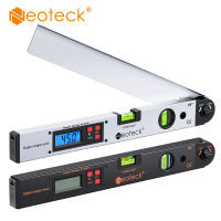 Neoteck 0 ~ 225 ° ไม้โปรแทรกเตอร์ดิจิตอลวิญญาณระดับมุม Finder Meter G Auge ดิจิตอลมุม Finder อิเล็กทรอนิกส์ไม้โปรแทรกเตอร์จอแสดงผล LCD