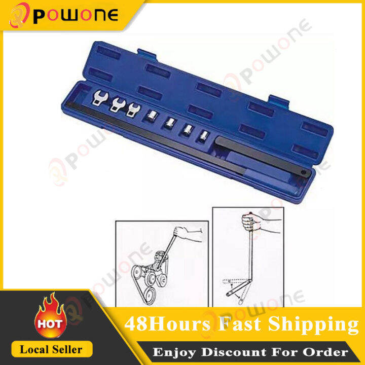 9PCS Serpentine Belt Tensioner pulley Alignment Wrench Tool Kit Lazada PH