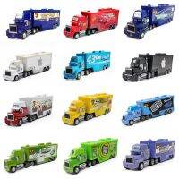 ของเล่นรถพิกซาร์3สายฟ้าแลบ Mcqueen Jackson Storm Cruz Mater Mack Le Truck โมเดล1:55รถยนต์โลหะหล่อแข็ง