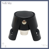 Veli Shy เครื่องหมวกแชมเปญไวน์304จุกแชมเปญสแตนเลส,ใหม่เครื่องถือจุกคอร์กแบบพกพาหมวกแชมเปญไวน์อัดลมไวน์