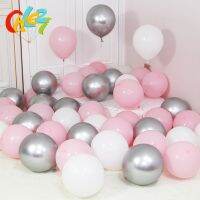 【DT】hot！ 30pcs 12inch Metal Balloons Gold Pink Wedding Decorations Matte Helium Globos Birthday Decoration Adult