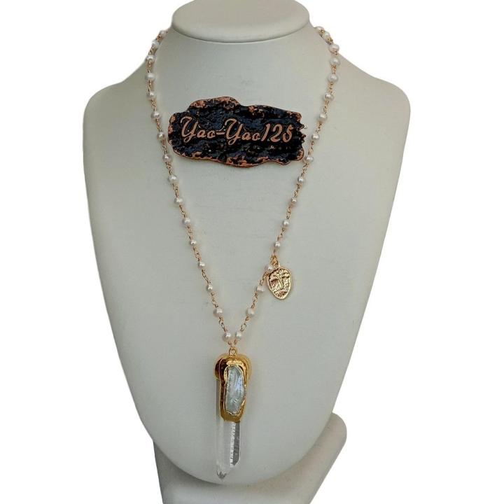 y-ying-cultured-white-pearl-rosary-chain-necklace-white-quartz-biwa-pearl-pendant-19