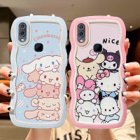 สำหรับ Vivo V9 V25Pro Y12 Y15 Y17 Y19 Y20 Y52 Y72 Y85,ความคิดสร้างสรรค์ใหม่น่ารัก Kate Cat Strawberry Melody Cool Kuromi รูปการ์ตูนออกแบบโทรศัพท์เคสซิลิโคนกันกระแทกปลอกปกหลังป้องกันคู่