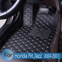 Car Floor Mats For Honda Fit Jazz 2007 2006 2005 2004 Car Floor Mats Floorliners Foot Dash Cover Rugs Automobiles Pads