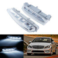 ไฟตัดหมอก Led DRL หน้ากันชน,ไฟวิ่งตอนกลางวันสำหรับปี W204 W212 S212 C207 R172จำนวน1คู่【fast】