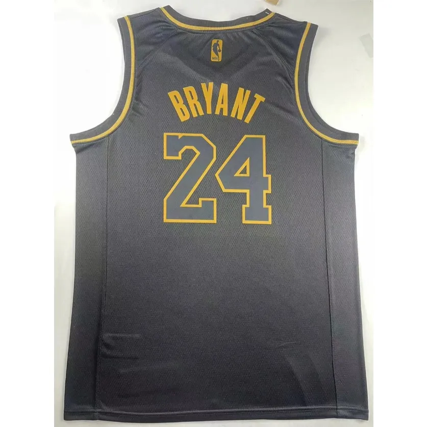 hot pressed]nba jersey Los Angeles Lakers No. 24 Kobe Bryant black