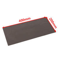 GPU CPU 400x200x1.5mm Easy Install Wear Resistant Solid Fire Retardant Universal Soft Anti Static Cooling Thermal Conductive Silicone Pad